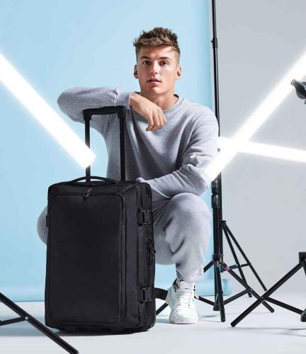 BagBase Escape Carry-On Wheelie Bag - BLK - ONE